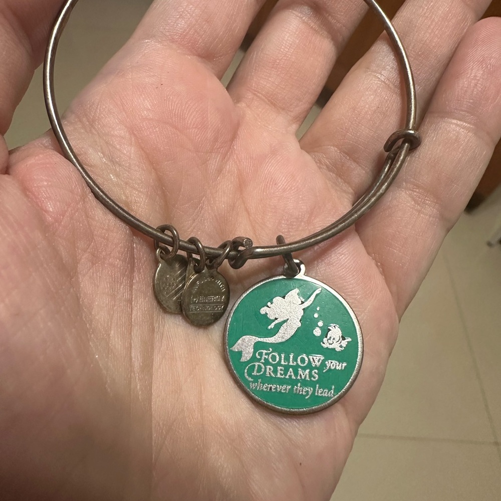 Disney Follow Your Dreams Wherever They May Lead Ariel bracelet